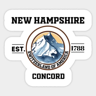 New Hampshire Sticker